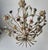 Beige Vintage Chandelier in Metal For Sale - Image 8 of 11