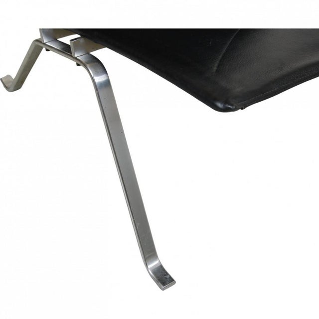 Pk22 Chair in Black Leather by Poul Kjærholm for Kold Christensen, 1970s For Sale - Image 13 of 18