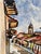 Original watercolor on paper by Henry Emil Salloch, also known as Heinz Emil Salloch, the German-born American artist and...