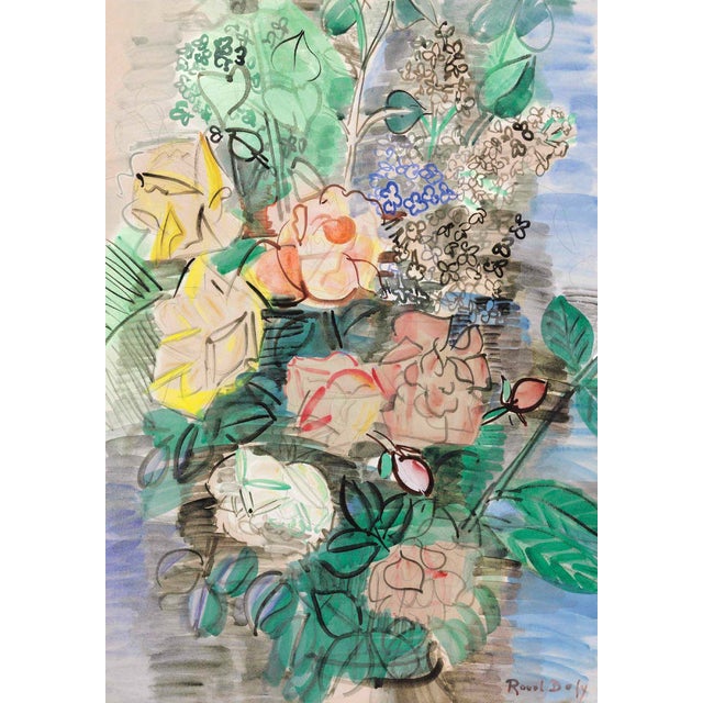 Raoul Dufy Fleurs Giclee LTD Edition For Sale