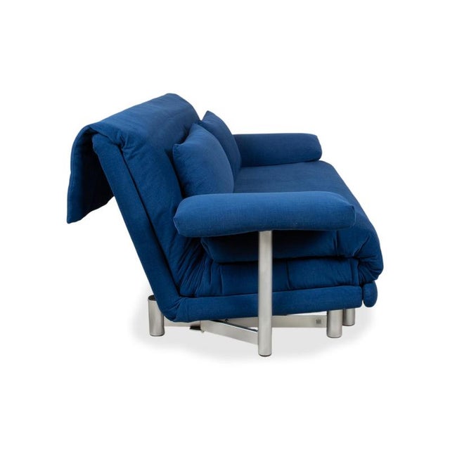 Multy 3-Seater Sofa in Blue Malou 167 Upholstery from Ligne Roset For Sale - Image 14 of 17