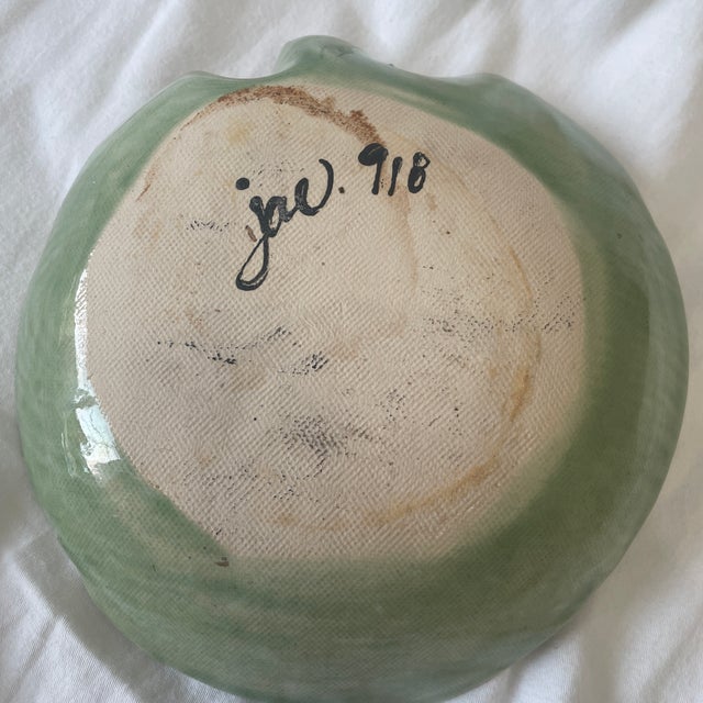 Early 21st Century Katie Jae Faux Bois Decorative Ceramic Dish For Sale - Image 5 of 6