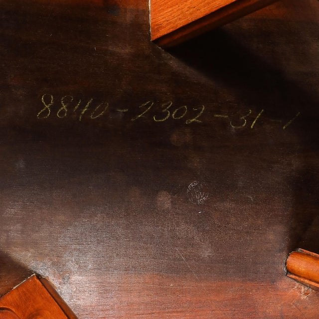 Art Nouveau Inlaid Naturalist Marquetry 2-Tier Side Table Signed Emile Galle For Sale - Image 16 of 18