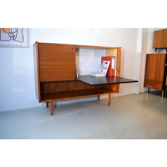 Mid-Century Teak Sideboard by Sen Contal, 1960s For Sale - Image 4 of 8