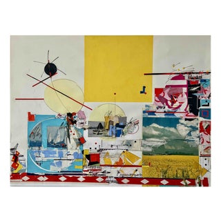 Sam Middleton, Untitled, Drawing Collage and Mixed Media on Paper For Sale