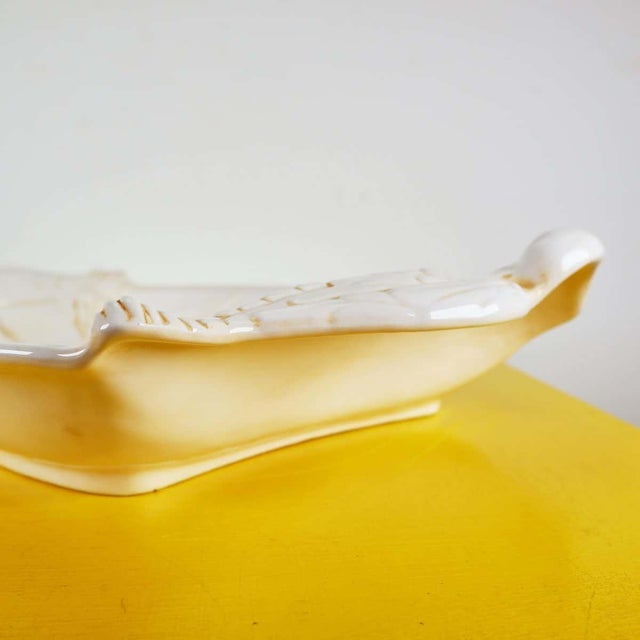 1980s Large Vintage Italian Ceramic Centerpiece For Sale - Image 5 of 9