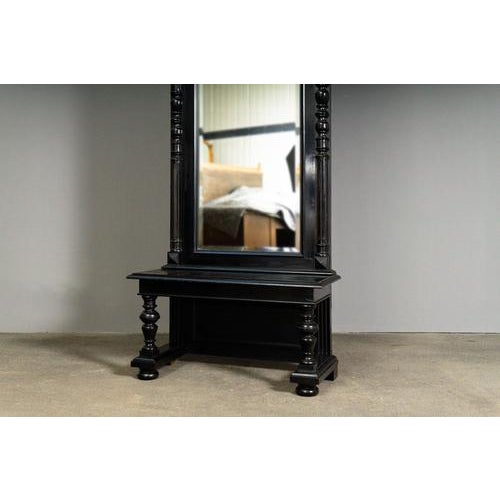 Gründerzeit Wall Mirror, Late 19th Century For Sale - Image 9 of 18