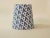 Not Yet Made - Made To Order Fortuny Blue and White Chandelier Shade For Sale - Image 5 of 5