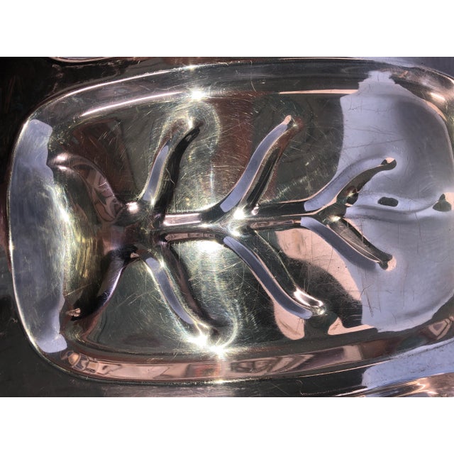 Vintage Well & Tree Silverplate Tray For Sale In Los Angeles - Image 6 of 8