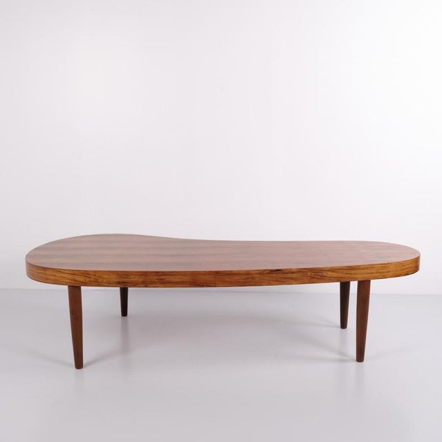 Model PD 81 Coffee Table in Rosewood by Axel Stensen for Povl Dinesen, Denmark, 1960s For Sale - Image 6 of 12