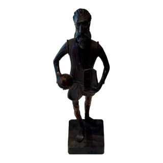1960s Ouro Artesania Don Quixote Wood Figure For Sale