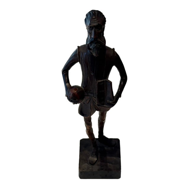 1960s Ouro Artesania Don Quixote Wood Figure For Sale