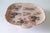 Ceramic Vintage Light Pink Italian Cake Stand With Wine Making Motif For Sale - Image 7 of 9