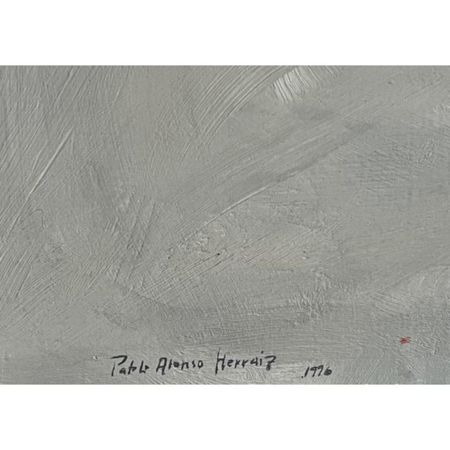 Pablo Alonso Herraiz, signed, dated, titled, and with a certificate issued by the artist. Oil on canvas, measuring 120 x...