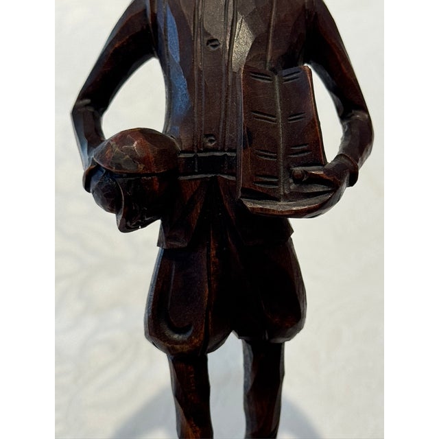 1960s Ouro Artesania Don Quixote Wood Figure For Sale - Image 9 of 11