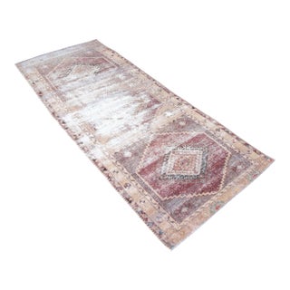 1960s Vintage Turkish Nomadic Wool Runner-2′7'×6′7″ For Sale