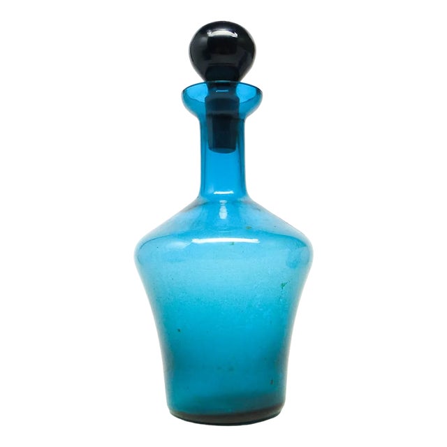 Postmodern Carafe from Sudety Glassworks, Poland, 1970s For Sale