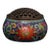 Late 19th Century Cloisonné Enamel Floral Incense Burner With Pierced Lid For Sale