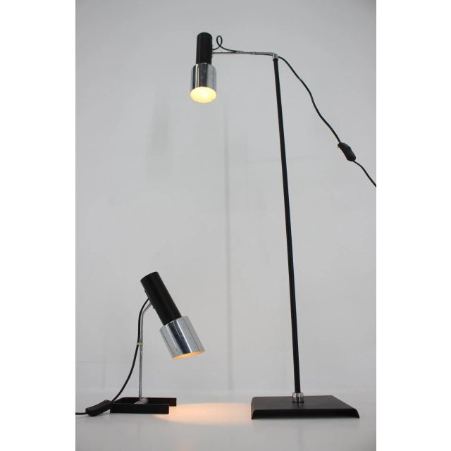 - Czechoslovakia, 1960s - Maker: Kovona - Good original condition - The higher one's height up to 150cm - New electricity....