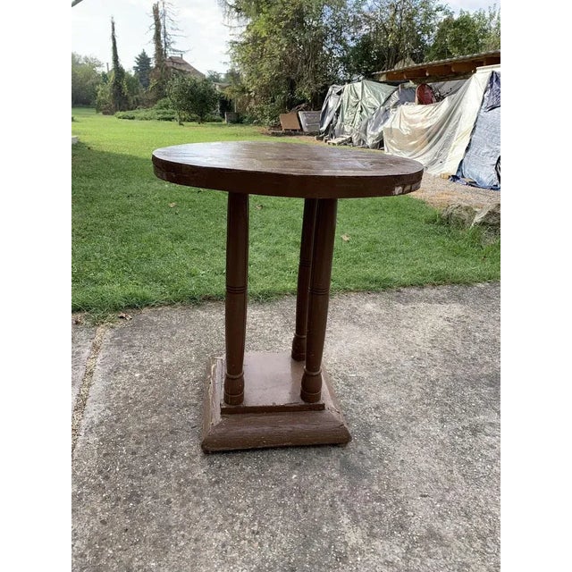 Art Deco Round Side Table, 1930s For Sale - Image 6 of 7