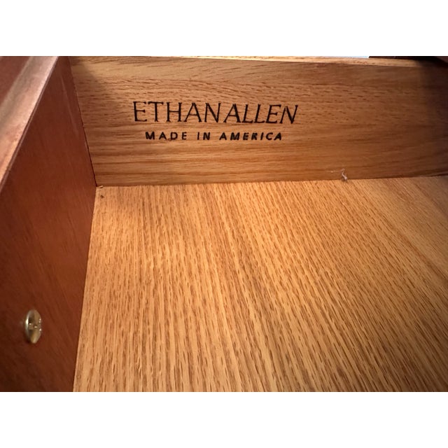 Brown Ethan Allen Vintage Mahogany Sideboard For Sale - Image 8 of 8