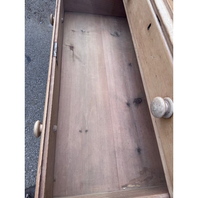 19th Century Pine Chest of Drawers For Sale - Image 12 of 17