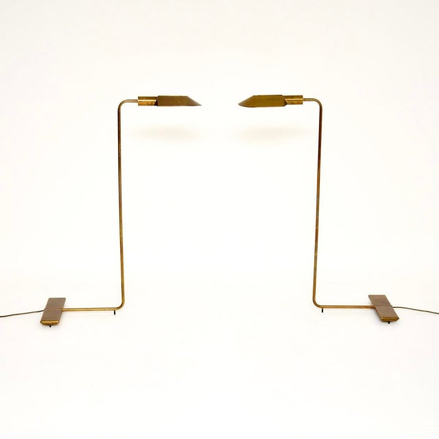 Vintage Brass Reading Lamps from Cedric Hartman, 1970s, Set of 2 For Sale - Image 12 of 12