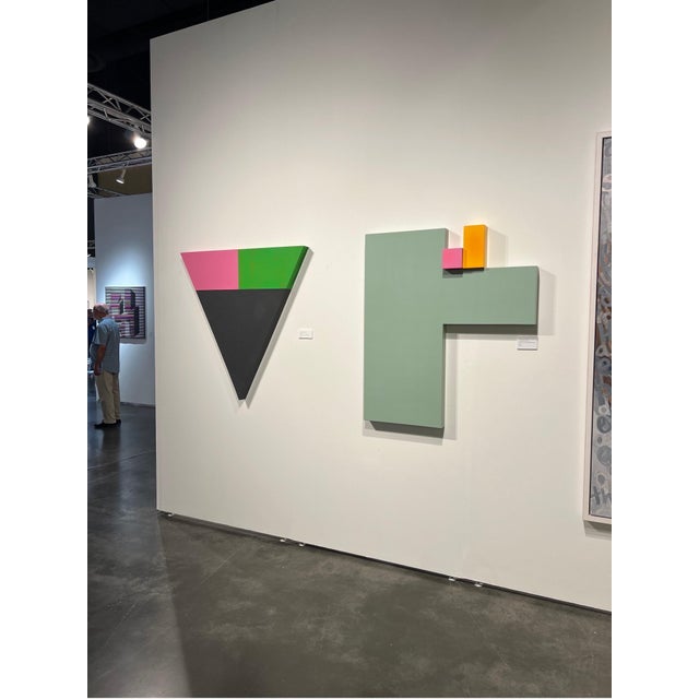 Modern William Finlayson Jr. Modern Acrylic Painting on Panel Titled: "2 Birds in a Tree" 2021 For Sale - Image 3 of 10