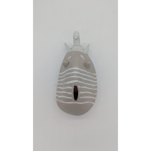 Ceramic David Gil Armadillo / Elephant Piggy Bank For Sale - Image 7 of 9