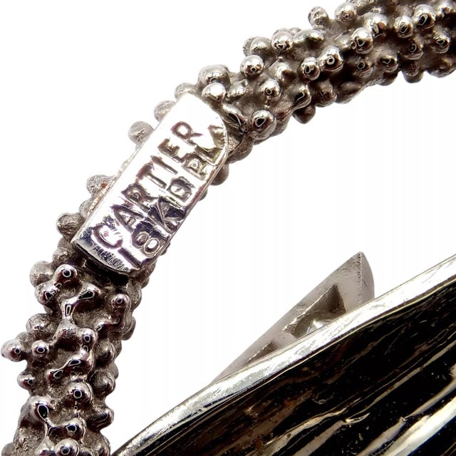 Late 20th Century Late 20th Century Cartier White Gold Platinum Diamond Emerald Zodiac Pisces Fish Brooch Pin/Pendant For Sale - Image 5 of 12