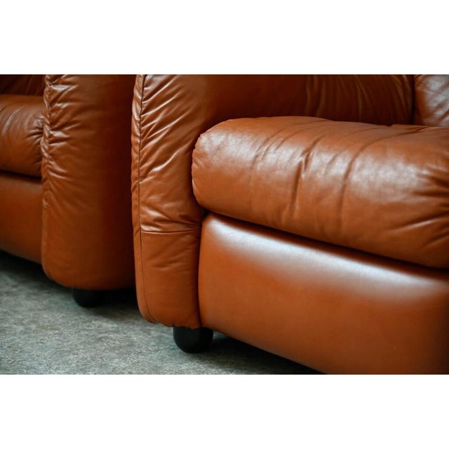 Beige Set of Vintage Italian Armchairs, 1960s For Sale - Image 8 of 17