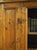 A Circa 1800 Tuscan Pine Bookcase With Wire Panels For Sale - Image 4 of 18