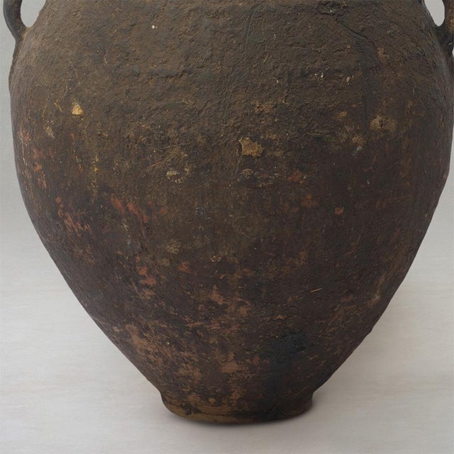 Mid-Century Moroccan Berber Clay Jar For Sale - Image 6 of 8
