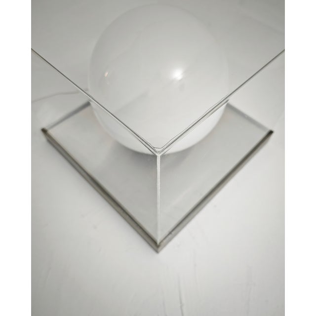 Table Lamp in Glass, Acrylic Glass and Metal, Italy, 1970 For Sale - Image 16 of 18
