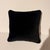 Needlepoint pillow of a ladybug on leaf. Velvet backed.