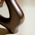 Sculptural Stained Walnut and Glass Coffee Table by Michael Maximo For Sale - Image 11 of 11