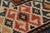 Textile 19th-Century Antique Soumak Rug Gometric Burnt Red and Beige All Over Pattern For Sale - Image 7 of 9