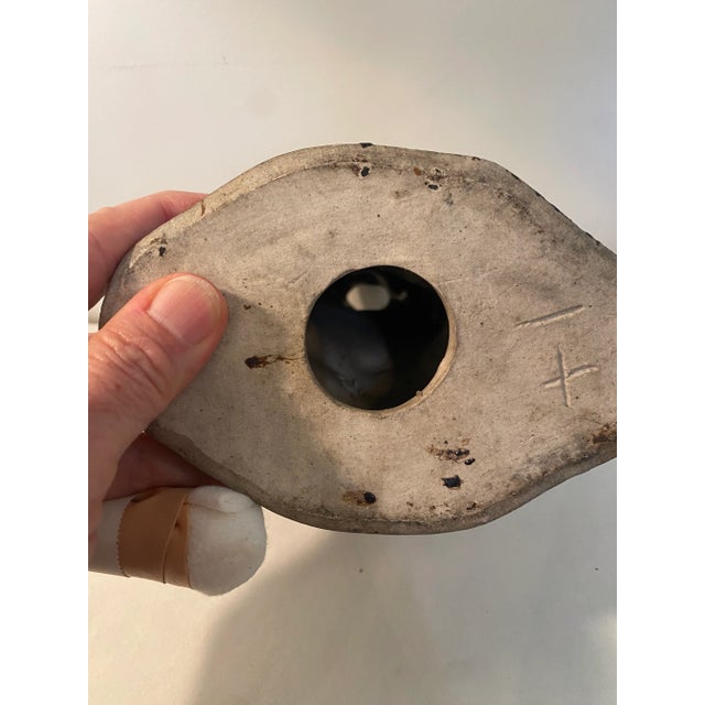 Ceramic Antique Vintage Glazed Carp Fish For Sale - Image 7 of 10