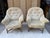 A beautiful pair of vintage McGuire of San Francisco lounge chairs featuring the brand’s signature rattan construction and...