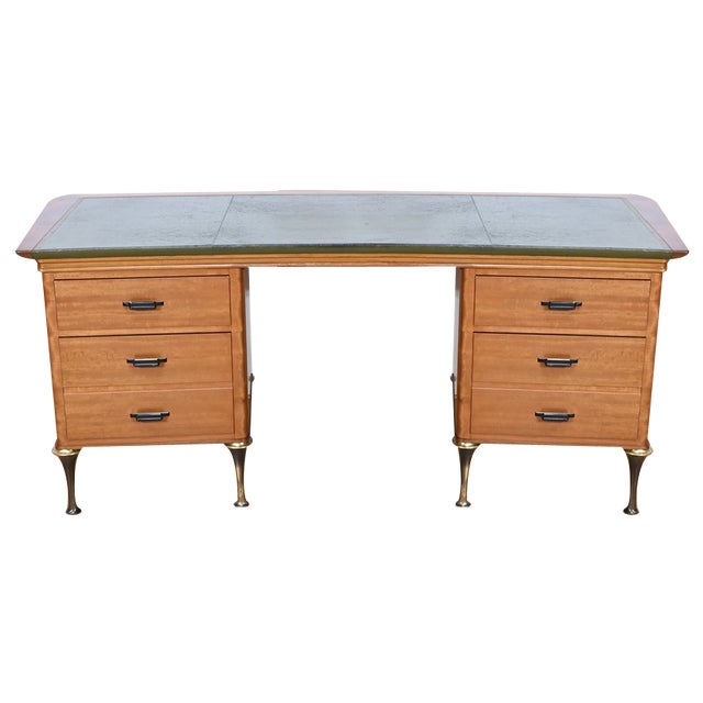 Mahogany Architects Desk, 1970s For Sale