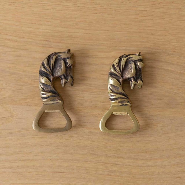 1950s French Brass Horse Bottle Opener For Sale In Los Angeles - Image 6 of 10
