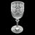 This Baccarat claret glass reflects the expressive elegance of the Beauharnais pattern, one of the house’s most refined...