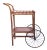 Traditional An Early Heywood Wakefield Wicker and Wood Drinks/Bar Cart, Circa 1910 For Sale - Image 3 of 10