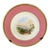 Antique 19th Cen Minton Topography Plates Pink Border Gold Trim 9" Dia For Sale