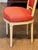 1950s Set of Six Directoire Style Dining Chairs For Sale - Image 10 of 12