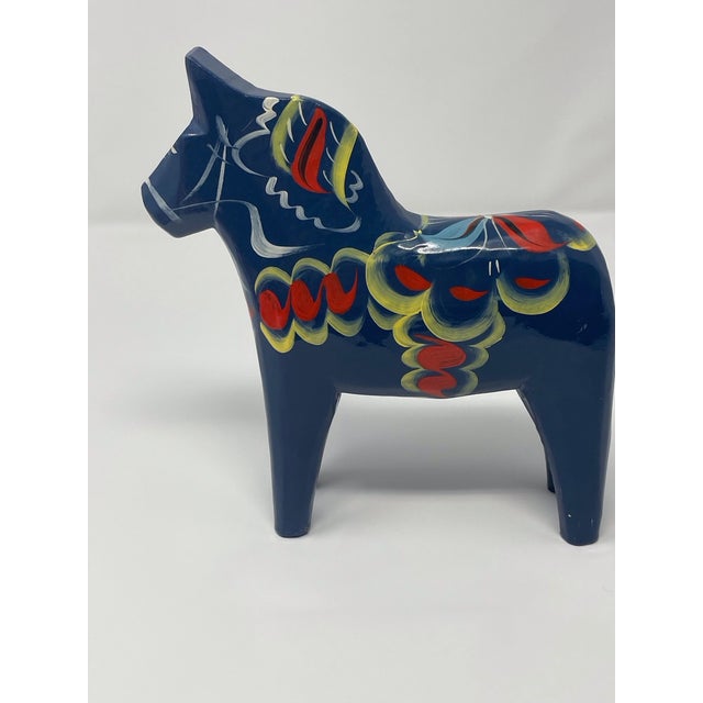 Swedish Dala Horses, Nils Olsson, 1960s, Set of 2 For Sale - Image 9 of 12