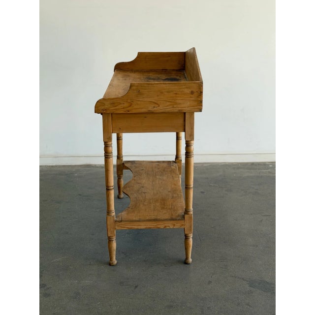 1940s Pine Console For Sale - Image 16 of 18
