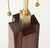 1960's Mid-Century Modern Brass And Walnut Table Lamps Attributed To Laurel - A Pair For Sale In New York - Image 6 of 12