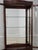 1990s Thomasville Mahogany Bogart Serpentine Curio Cabinet Hutch Shelf Breakfront For Sale - Image 18 of 18