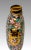 Chinoiserie Vintage Chinese Porcelain Gold Snuff Bottle With Fu Dog Handles and Mille Fleur Design - Signed For Sale - Image 3 of 6